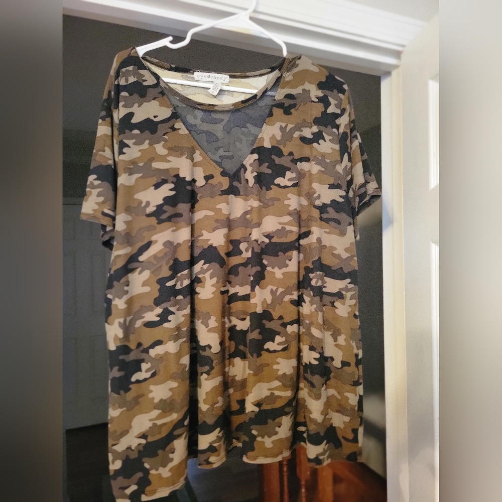 Camo Top